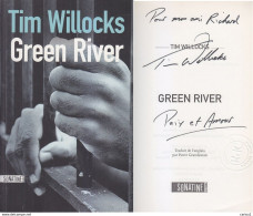 C1 Tim WILLOCKS - GREEN RIVER Envoi DEDICACE Signed - Signierte Bücher