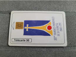 Télécarte 50 Unités Monaco Télécom - Cultural