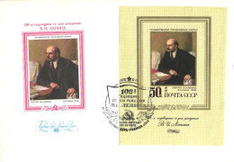 Soviet Union:Russia:USSR:FDC, 108 Years From V.I.Lenin Birth, 1978 - FDC