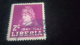 LİBERYA-1900-30    2   C.      DAMGALI - Liberia