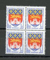 FRANCE -  BLASON BORDEAUX - N° Yvert  1183** Bloc De 4 - 1941-66 Armoiries Et Blasons