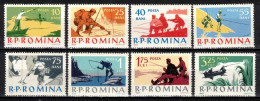 ** Roumanie 1962 Mi 2078-85 (Yv 1863-70), (MNH)** - Unused Stamps