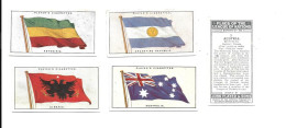 CJ20 - SERIE COMPLETE 50 CARTES CIGARETTES PLAYERS - FLAGS OF THE LEAGUE OF NATIONS - DRAPEAUX DE LA SDN - Player's