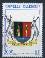 Nouvelle Calédonie - Neukaledonien - New Caledonia 1989 Y&T N°573 - Michel N°843 (o) - 200f Armoirie De Koumac - Used Stamps