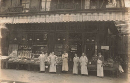 France - Paris - Epicerie De Choix - Carte Photo - Mson H. Tardy - Animé - Rue Lecourbe - Carte Postale Ancienne - Ambachten In Parijs