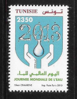 Tunisia 2013 Water Conservation Day MNH - Tunesien (1956-...)