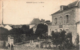 France - Mérigny - La Mairie - Animé - Enfant - Edition Gerbaud Bugeaud - Carte Postale Ancienne - Other & Unclassified