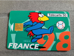 Télécarte 50 Unités France 98 - Deportes