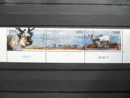 2018 Y/T N° 851-852-853 Triptyque Daté 18-09-17 " Science "Neuf*** (+ Vue Sur Les 3 Photos) - Unused Stamps