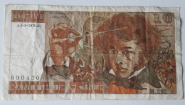 FRANCE - 10 FRANCS - 1976 - P 150C- CIRC - BANKNOTES - PAPER MONEY - CARTAMONETA - - 10 F 1972-1978 ''Berlioz''