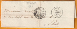 1841 - Lettre Avec Corresp De La Peintre LIZINSKA DE MIRBEL à Jacques François ANCELOT, écrivain De L'Académie - 1801-1848: Precursori XIX