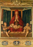 Art - Peinture Religieuse - Alrise Vivarini - Madona In Adorazione - CPM - Voir Scans Recto-Verso - Quadri, Vetrate E Statue
