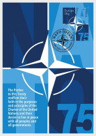 NORWAY 2024 EVENTS Organizations. 75th Anniv. Of NATO - Fine Maxi Card - Ungebraucht