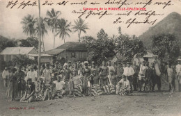 Nouvelle Calédonie - Canaques  De La Nouvelle Calédonie - Animé - Carte Postale Ancienne - New Caledonia