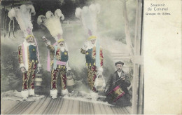 Souvenir Du Carnaval, Groupe De Gilles, Nels, Bruxelles, Serie Carnaval No. 7, Gelaufen - Carnival