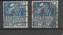 VARIETE DE COULEUR N° 273 (2 Nuances Différentes)  OBLITERE - Used Stamps