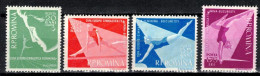 ** Roumanie 1957 Mi 1639-42 (Yv 1511-4), (MNH)** - Ongebruikt