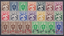 Cameroun        249/262 * + 266/273 * - Unused Stamps