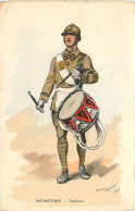 Illust De Maurice Toussaint N° 357 , Infanterie , Tambour , *  477 53 - Uniformi