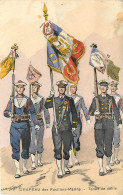 Illust De Maurice Toussaint N° 427 , Drapeau Des Fusilliers Marins , *  477 46 - Uniformi