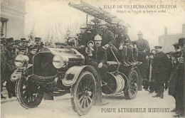 69 , VILLEURBANNE , Départ Au Feu , Pompiers , Pompe Automobile Mieusset , *  478 65 - Villeurbanne