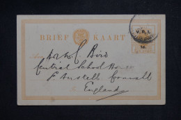 ETAT LIBRE D'ORANGE - Entier Postal De Bloemfontein Pour Le Royaume Uni  En 1900 - L 151390 - Orange Free State (1868-1909)