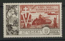 COMORES POSTE AERIENNE PA N° 4 Cote 45 € Neuf * (MH) Voir Description - Unused Stamps