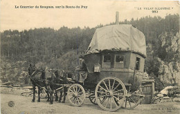 43 , SAUGUES , Le Courrier Sur La Route Du Puy , *  480 70 - Saugues