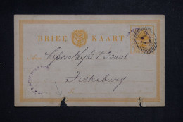 ETAT LIBRE D'ORANGE -  Entier Postal Voyagé& En 1890, En L'état - L 151394 - Estado Libre De Orange (1868-1909)