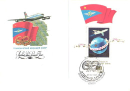 Soviet Union:Russia:USSR:FDC, Airplanes, Aeroflot 1923-1983 - FDC