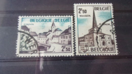 BELGIQUE  YVERT N° 1636.1637 - Used Stamps