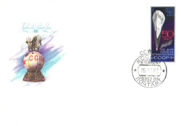 Soviet Union:Russia:USSR:FDC, 50 Years From Balloon CCCP-1 Flight, 1983 - FDC