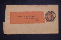 NATAL -  Entier Postal ( Bande Pour Imprimés ) Pour Paris En 1899 - L 151398 - Natal (1857-1909)