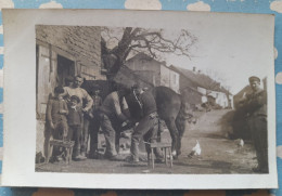 CARTE PHOTO CHASSIGNY 52 MARECHAL FERRANT - Kunsthandwerk