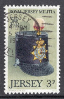 Jersey 1972 Single Stamp From Military Caps In Fine Used - Jersey