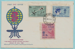 IRAN - FDC - Malaria - TEHERAN 20/06/1962 - Iran