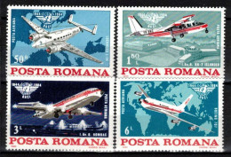** Roumanie 1984 Mi 4072-5 (Yv PA 295-8), (MNH)** - Neufs