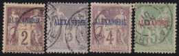 Alexandrie  .  Y&T   .     2/5        .   O      .    Oblitéré - Usati