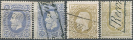 Belgique Lot De 4 Timbres, Griffe REMBOURSE - (F791) - Andere & Zonder Classificatie