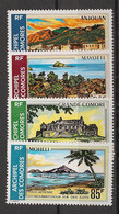 COMORES - 1971 - Poste Aérienne PA N°YT. 32 à 35 - Paysages - Neuf Luxe ** / MNH / Postfrisch - Luftpost