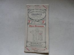 CARTE MICHELIN DE LA FRANCE - DIJON-BESANCON - Callejero