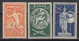 Greece 1954 Nato / Otan 3v ** Mnh (59291) - NAVO