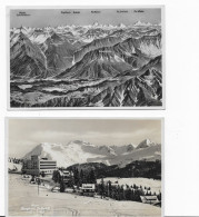 2 CARTES - AROSA - . Berghotel - Vue Générale - Arosa