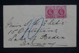 NATAL - Enveloppe Pour L'Allemagne En 1906  - L 151403 - Natal (1857-1909)