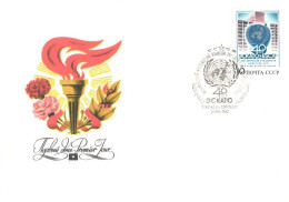 Soviet Union:Russia:USSR:FDC, 40 Years ESKATO, 1987 - FDC