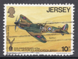 Jersey 1975 Single Stamp From The 50th Anniversary Of The Royal Air Force Association, Jersey Branch Set In Fine Used - Jersey