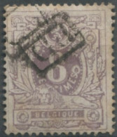 Belgique, COB N°29 - Griffe PD Encadré - (F794) - 1869-1888 Leone Coricato