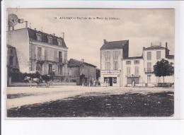 AULNAY: Un Coin De La Place Du Château - Très Bon état - Aulnay