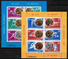 ** Roumanie 1984 Mi 4083-94 - Bl.209-10 (Yv BF 171-2), (MNH)** - Neufs