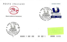 ITALIA ITALY - 2003 AVIANO (PN) Winter Universiade Universiadi Invernali Tarvisio Su Busta Fdc PT Viaggiata - 8592 - 2001-10: Poststempel